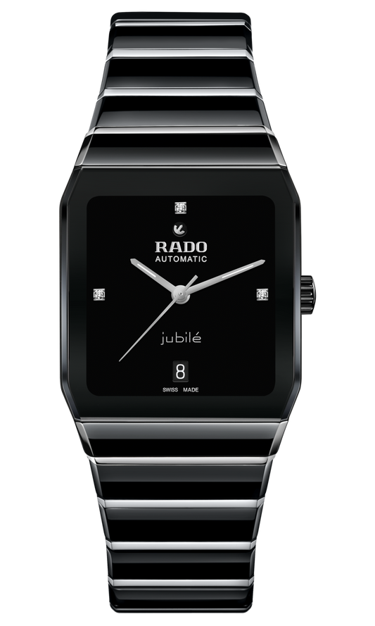 RADO Anatom Automatic Diamonds 32.5mm Black-Silver Ceramic Men's Watch R10201712