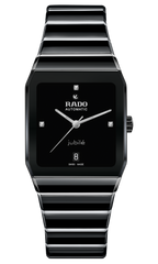 RADO Anatom Automatic Diamonds 32.5mm Black-Silver Ceramic Men's Watch R10201712