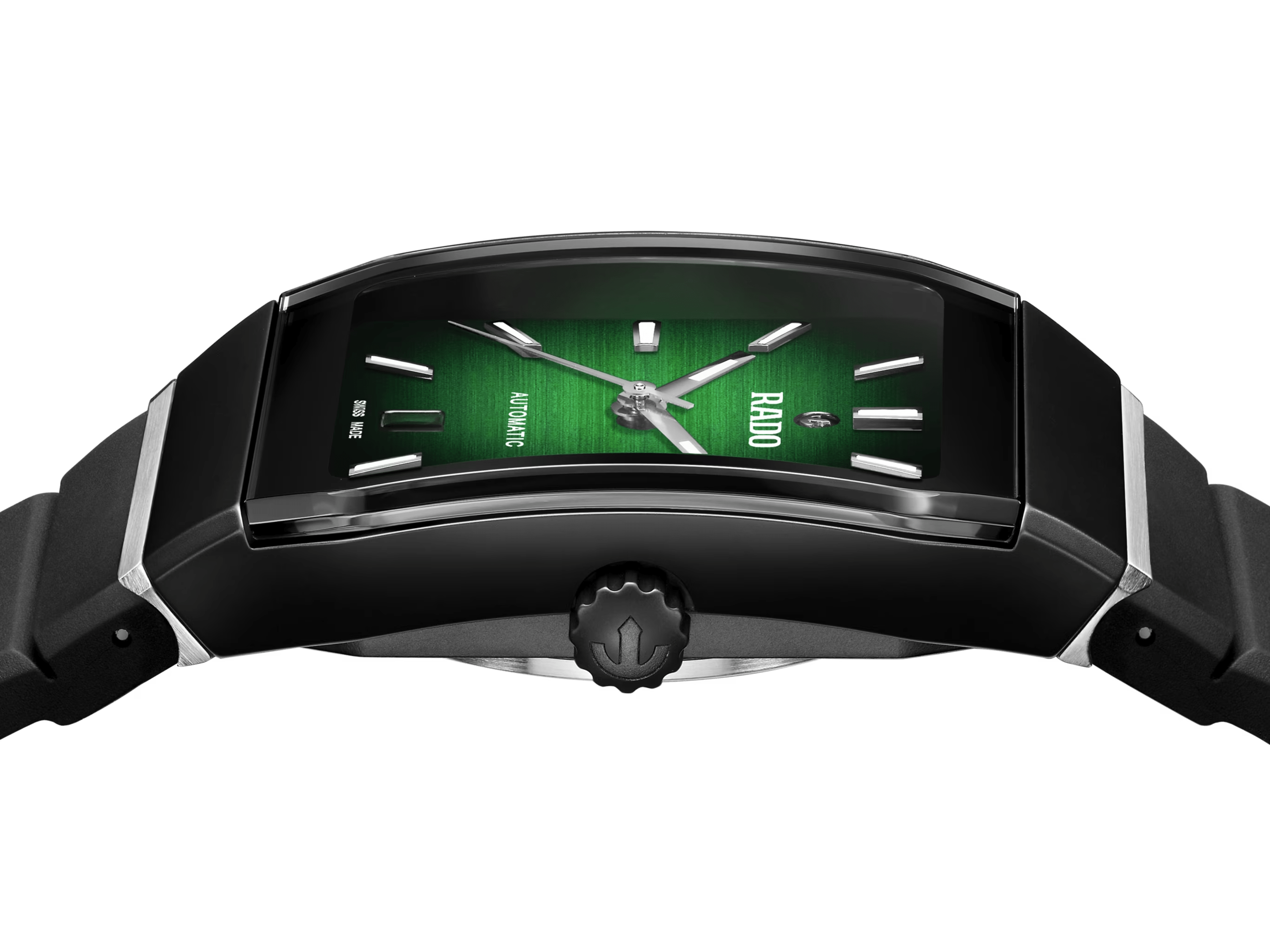 RADO Anatom Automatic 32.5mm Green Dial Curved Men's Watch R10202319