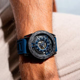 SOLAR AQUA Asgard Blue 42mm Black-Blue Dial Men's Watch SA0040.0022