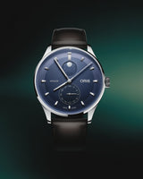 Oris Artelier Complication 39.5mm Blue Dial Men's Watch 01 782 7811 4055-07 6 20 17FC