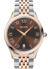 Balmain Classic R 41mm Brown Dial Men's Watch B41083152U