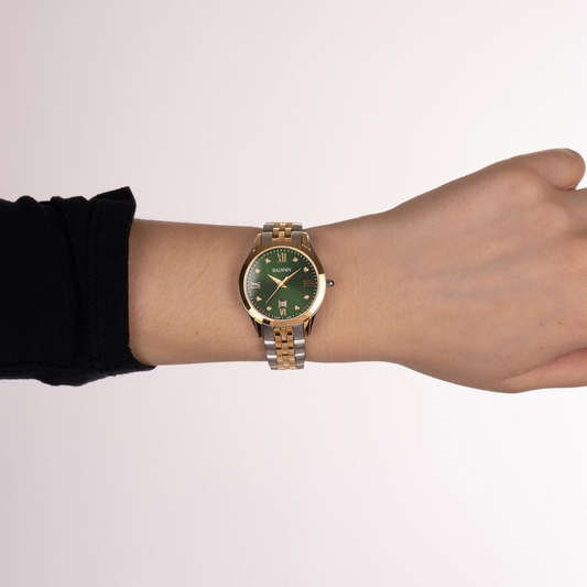 Balmain Classic R 30mm Green Dial Women's Watch B41123175U