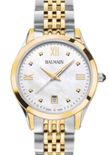 Balmain Classic R 34mm White Mother of Pearl Dial Women's Watch B43123182U