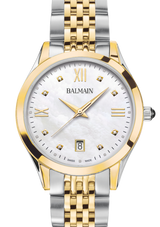 Balmain Classic R 34mm White Mother of Pearl Dial Women's Watch B43123182U