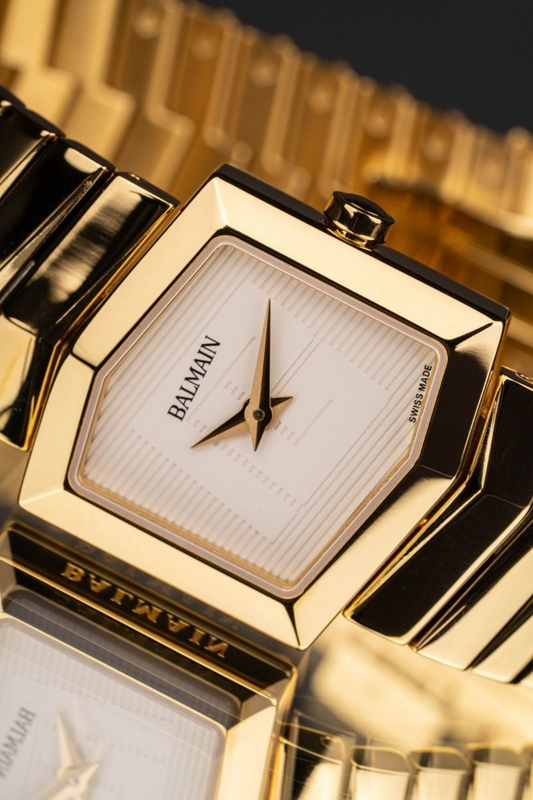 Balmain Taffetas 22.5mm White Dial Women's Watch B46503328