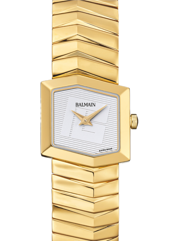 Balmain Taffetas 22.5mm White Dial Women's Watch B46503328 – Time