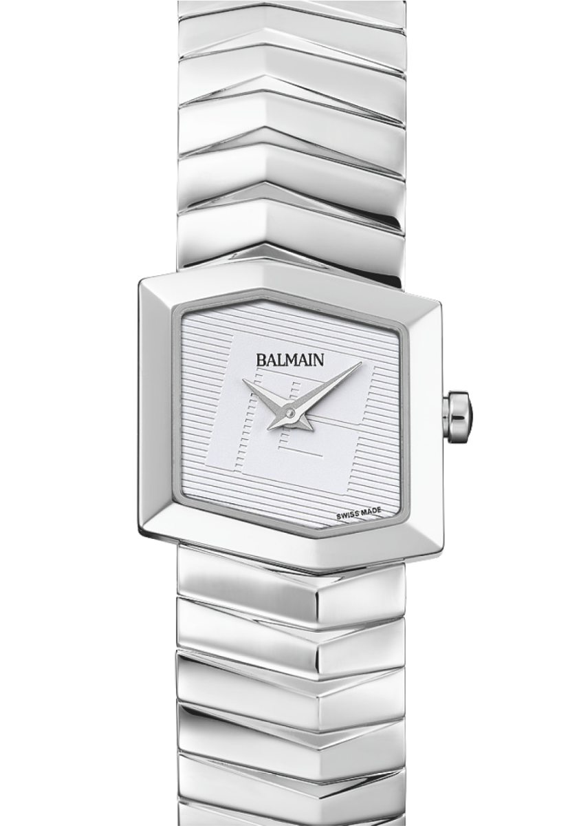 Balmain Taffetas 22.5mm White Dial Women's Watch B46513328