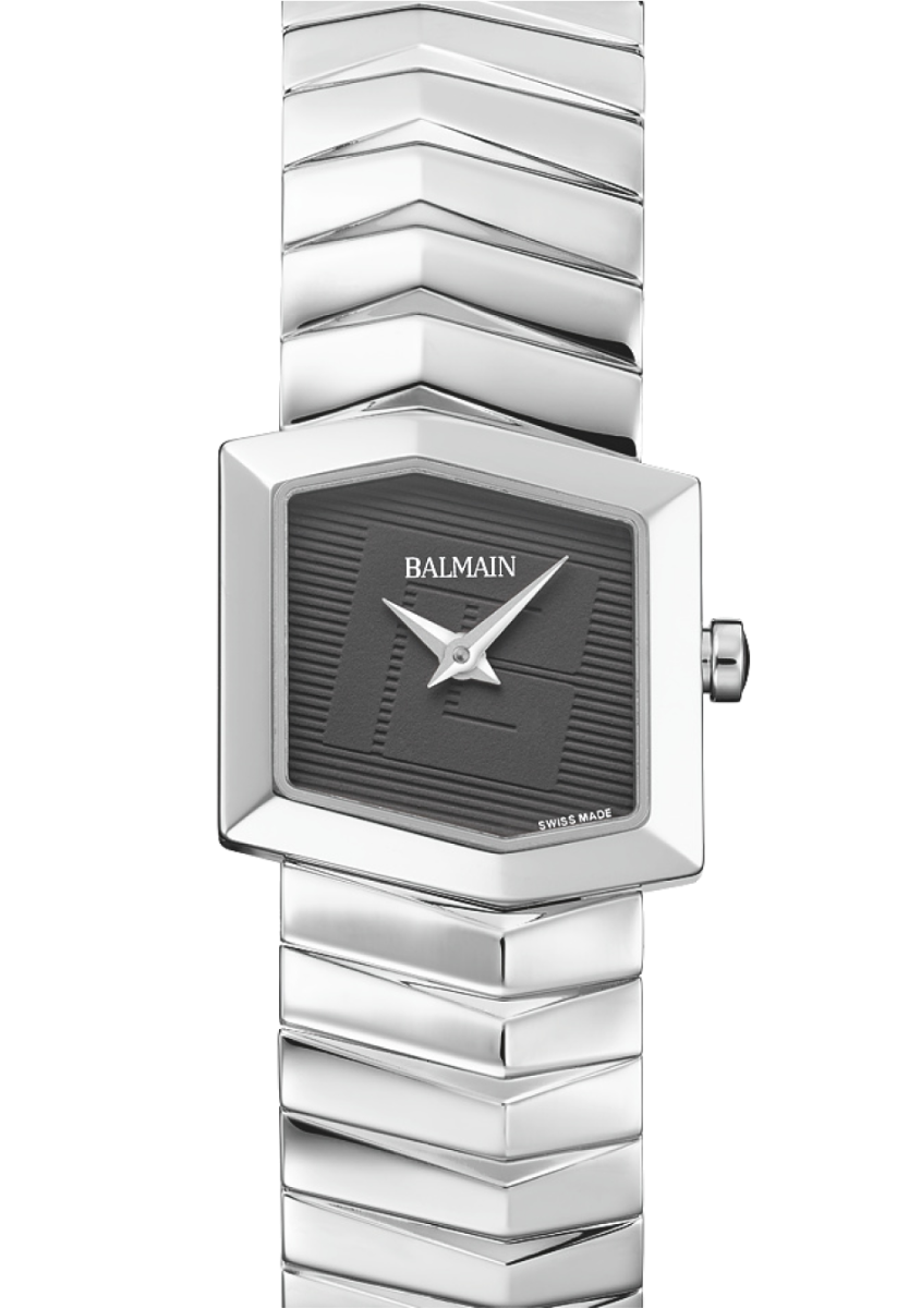 Balmain Taffetas 22.5mm Black Dial Women's Watch B46513368