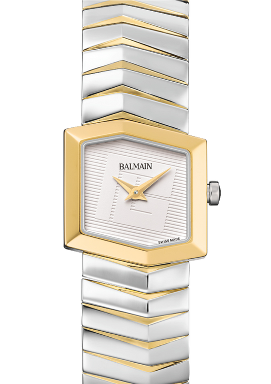 Balmain Taffetas 22.5mm White Dial Women's Watch B46523928