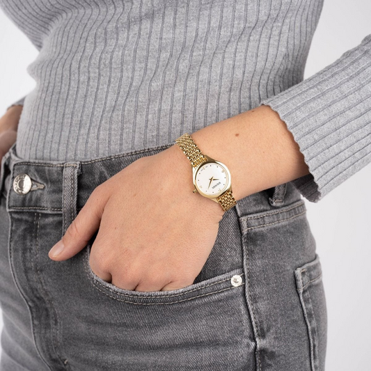 Balmain de Balmain 25mm White Mother of Pearl Dial Women's Watch B49303385U