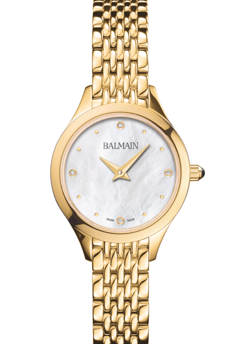 Balmain de Balmain 25mm White Mother of Pearl Dial Women's Watch B49303385U