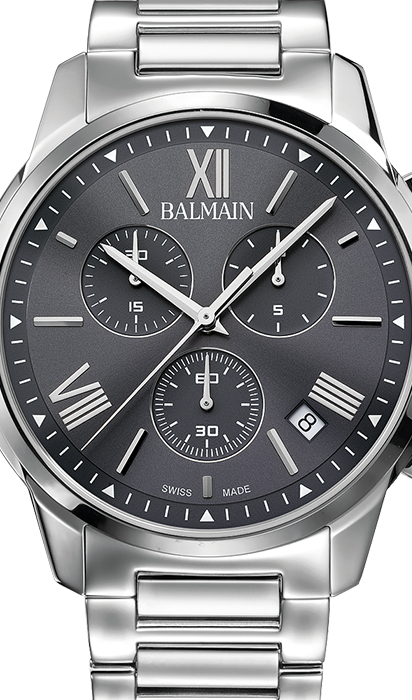 Balmain Madrigal 42mm Anthracite Dial Men's Watch B74813371