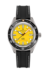Certina DS Super PH2000M 43mm Yellow Dial Men's Watch C0506074436102