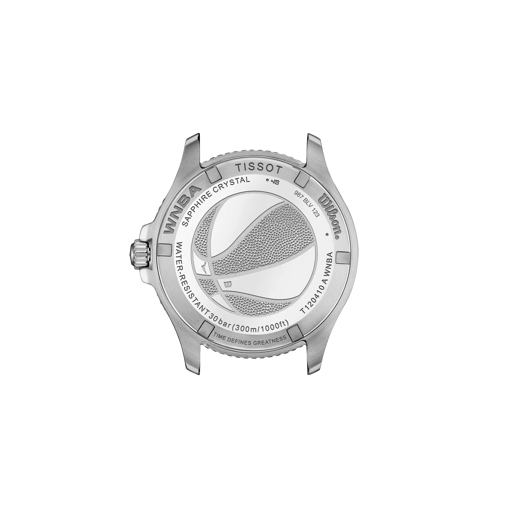 Tissot Seastar Wilson WNBA 40mm White Dial Men's Watch T1204101701100