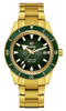 RADO Captain Cook 42mm Yellow Gold Green Dial Men's Watch R32136323