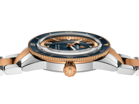 RADO Captain Cook Automatic 42mm Rose Gold-Blue Men's Watch R32137203