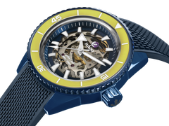 RADO Captain Cook Blue High-Tech Ceramic Skeleton Limited Edition Men's Watch R32152208