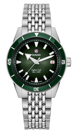 Rado Captain Cook Automatic 39mm Green Dial Men's Watch R32223313