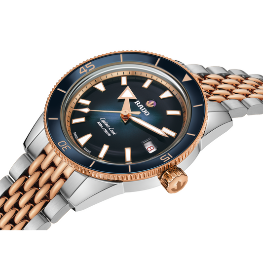RADO Captain Cook Automatic 39mm Blue Dial Men's Watch R32224203