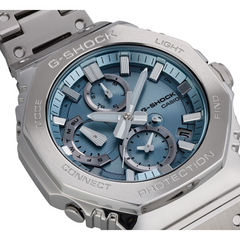 G-Shock Full-Metal Chronograph 46.3mm Ice Blue Dial Men's Watch GMCB2100AD2A