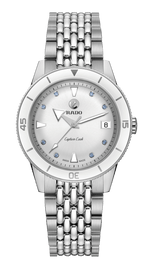 RADO Captain Cook 37mm Snowy White Dial Women's Watch R32500718