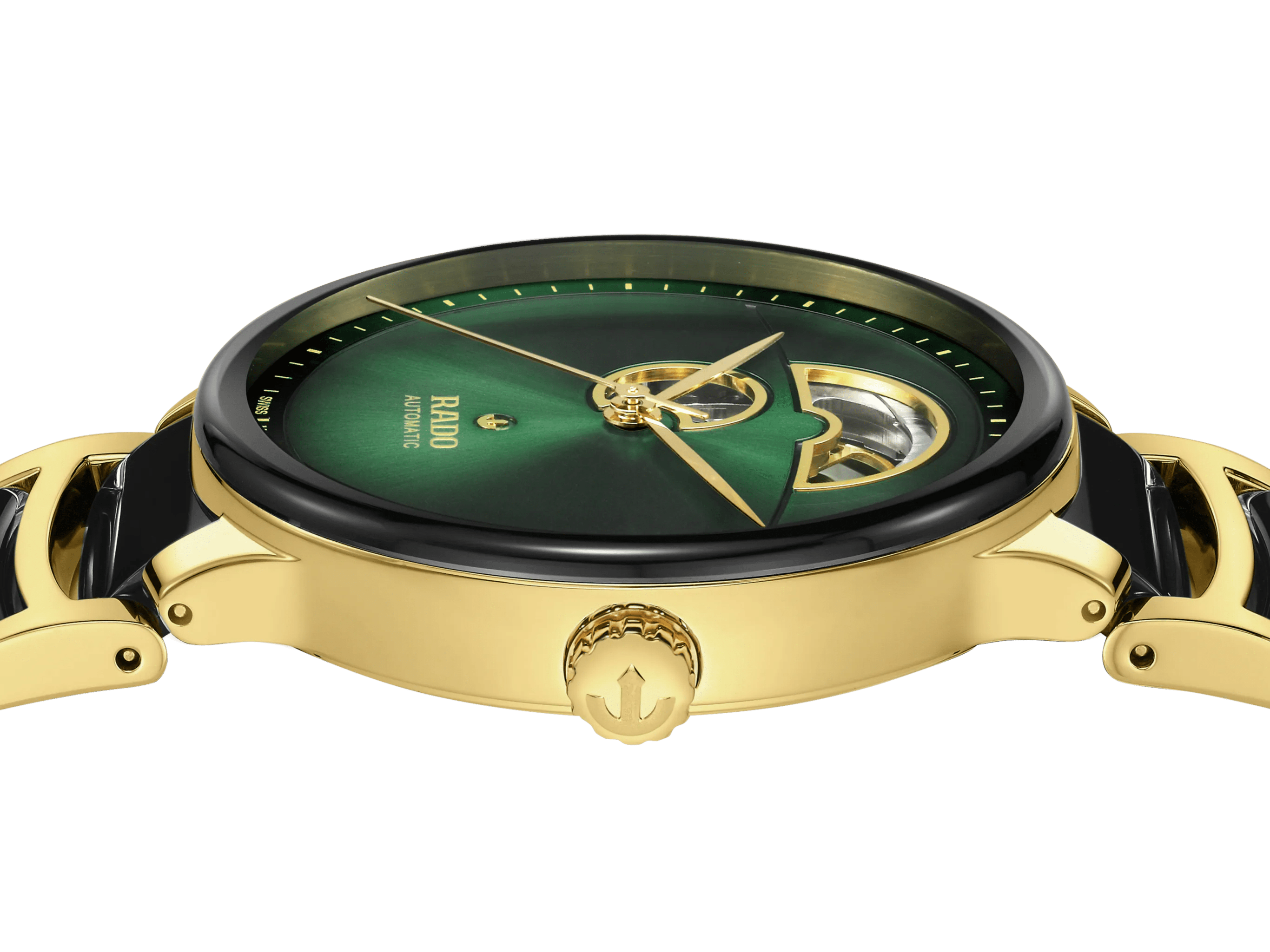 Rado Coupole Rose Gold Diamond 28.5mm Women's Watch R22859924