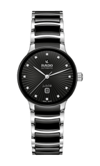 RADO Centrix Automatic Diamonds 30.5mm Black-Silver Women's Watch R30020742
