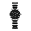 RADO Centrix Automatic Diamonds 30.5mm Black Lacquered Dial Women's Watch R30228702
