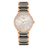 RADO Centrix Automatic Diamonds 35mm Silver Mother of Pearl Dial Women's Watch R30230912