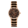 RADO Centrix Automatic Diamonds 35mm Brown Mother of Pearl Dial Women's Watch R30230922