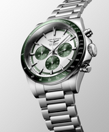 Longines Conquest Chronograph 42 mm Silver Matt Dial Men's Watch L38354026