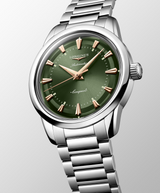 Longines Conquest Heritage 38mm Green Dial Men's Watch L16494026