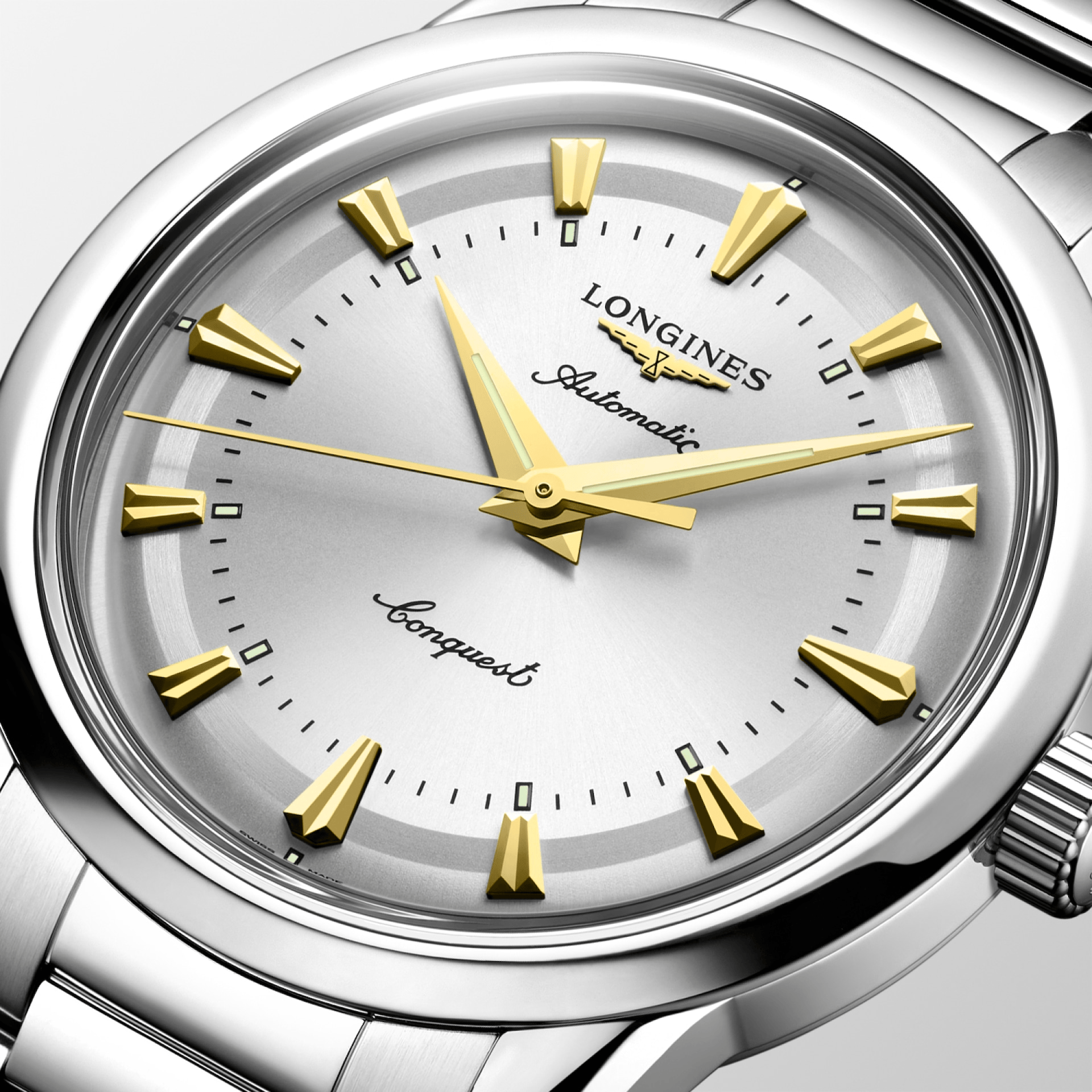 Longines Conquest Heritage 38mm Opaline Ivory Dial Men's Watch L16494726