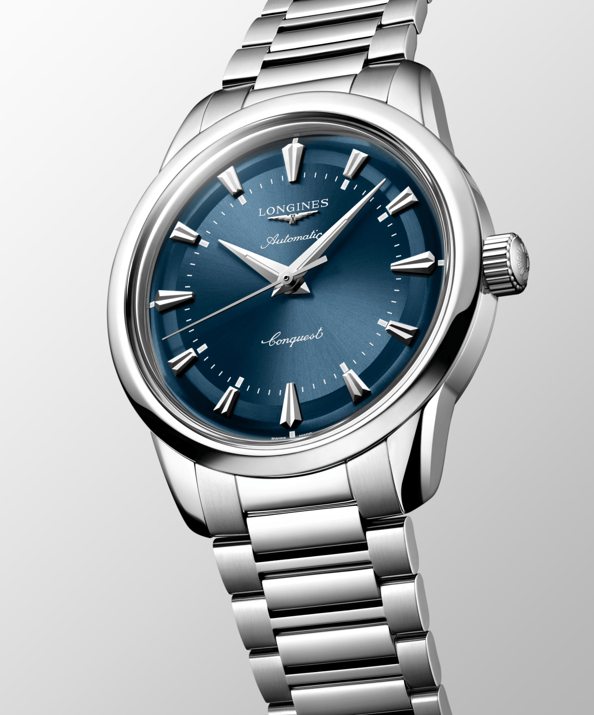 Longines Conquest Heritage 38mm Blue Dial Men's Watch L16494926