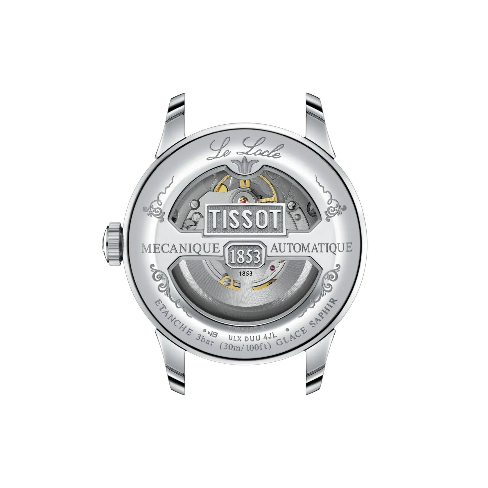 Tissot Le Locle 39.3mm Blue Dial Men's Watch T0064071604300