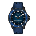 Tissot Seastar 2000 Powermatic 80 44mm Blue Dial Men's Watch T1209073704100