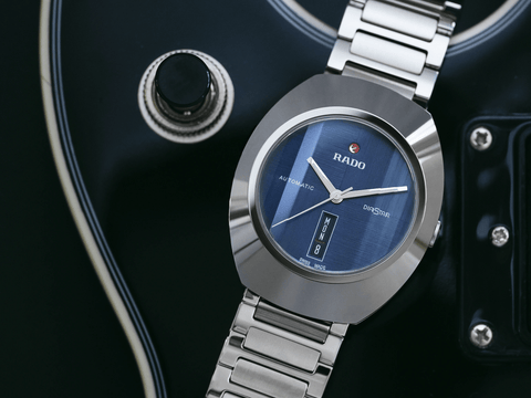Rado DiaStar Original 38mm Blue Dial Ceramos Men's Watch R12160213