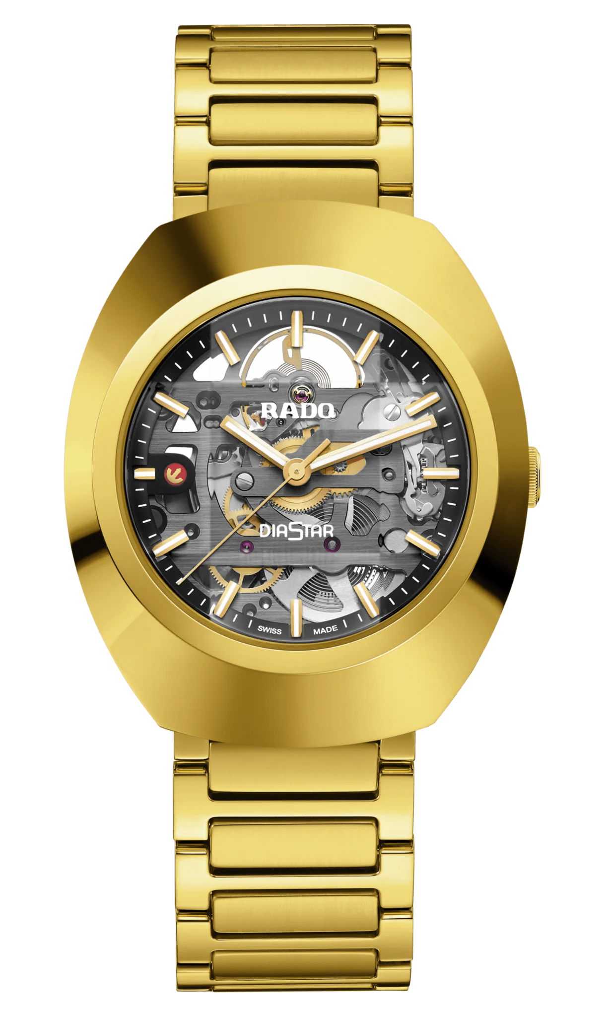 RADO DiaStar Original Skeleton Yellow-Gold Men's Watch R12164153