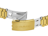 Rado DiaStar Original Open Heart 35mm Yellow Gold PVD Men's Watch R12064263
