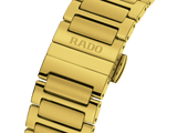 Rado DiaStar Original 38mm Pattern Dial Yellow Gold PVD Men's Watch R12161643