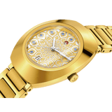 RADO DiaStar Original 30mm Automatic Rhodium-Yellow Dial Women's Watch R12171643