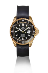 SOLAR AQUA Deep Bay Bronze Black 45mm Black Dial Men's Watch SA0030.0001