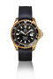 SOLAR AQUA Deep Bay Bronze Black 45mm Black Dial Men's Watch SA0030.0001