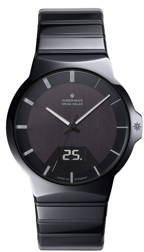 Junghans Force Mega Solar 40.4mm Anthracite Dial Men's Watch 18/1133.44