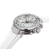 Tissot T-Race 38mm White Mother of Pearl Dial Women's Watch T1418179711100