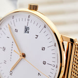 Junghans Max Bill Damen 32.7mm Matt White Dial Women's Watch 47/7452.46