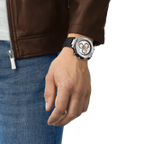 Tissot T-Race 45mm White Dial Men's Watch T1414171701100