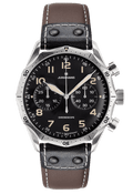 Junghans Pilot Chronoscope 43.3mm Black Dial Men's Watch 27/3591.00
