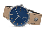 Junghans FORM A 39.3mm Blue Dial Men's Watch 27/4239.00